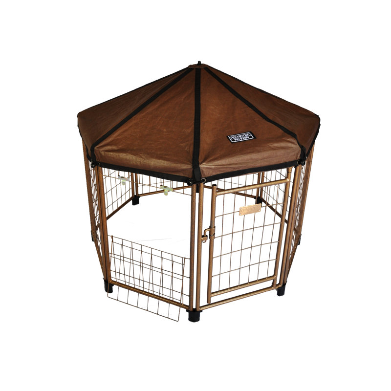 Tucker Murphy Pet Arambula Pet Gazebo Yard Kennel & Reviews Wayfair